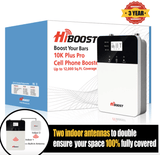 HiBoost 10K Plus Pro with Built-In Antenna and Extra Antenna Kit