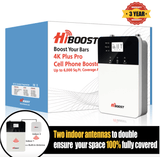 HiBoost 4K Plus Pro with Built-In Antenna and An Extra Interior Antenna Complete Kit