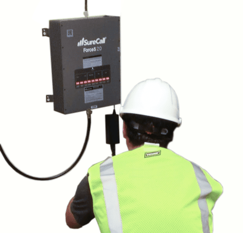 Installed Commercial Cellular Booster