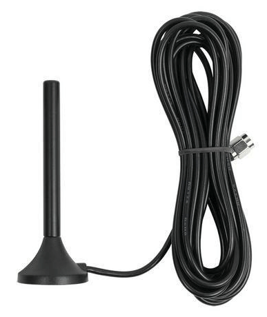 Mini Magnet Mount Antenna w/ 10 ft. LMR 100 Cable & SMB connector