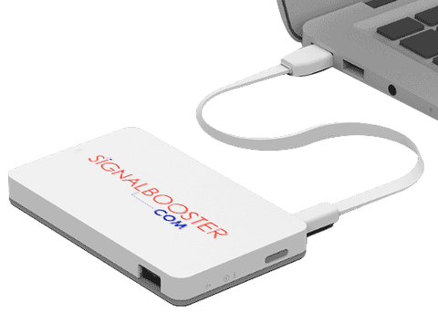 Portable Cell Phone Battery Booster and Wi-Fi Signal Extender