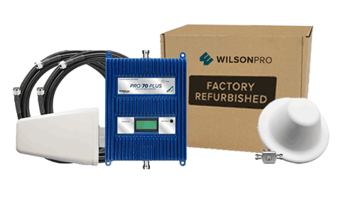 Refurbished Wilson Pro 70 Plus 463227 Yagi & Dome Antennas Booster Kit