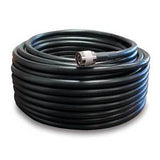 100 ft. SureCall-400 Coaxial Cable (Black) with N-Male Connectors