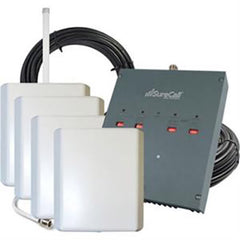 SureCall DualForce 3G Omni + 4 Panel Antenna Booster 25000 Ft²