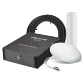 SureCall Force5 2.0 3G 4G LTE Signal Booster w/ Ultra Thin Dome & Plenum Cable Option for Building