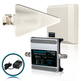 SmoothTalker Extreme Power Stealth X6 72 or 70 dB 14,000 Ft² 3G 4G LTE 6 Band Building Signal Booster w/ Yagi & Panel High Gain Directional Antennas