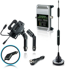 SmoothTalker Mobile CX6 (6 Band w/ 23 or 30 dB Gain) w/ Universal Charging Holder/ Cradle & 14 in. Magnet Antenna
