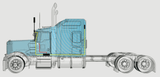 Spring Mount Trucker Antenna Installed Diagram