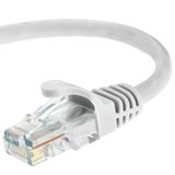 White Cat6 Ethernet Patch Cable