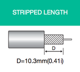 Coaxial Cable Stripper: Strip tool for stripping cables